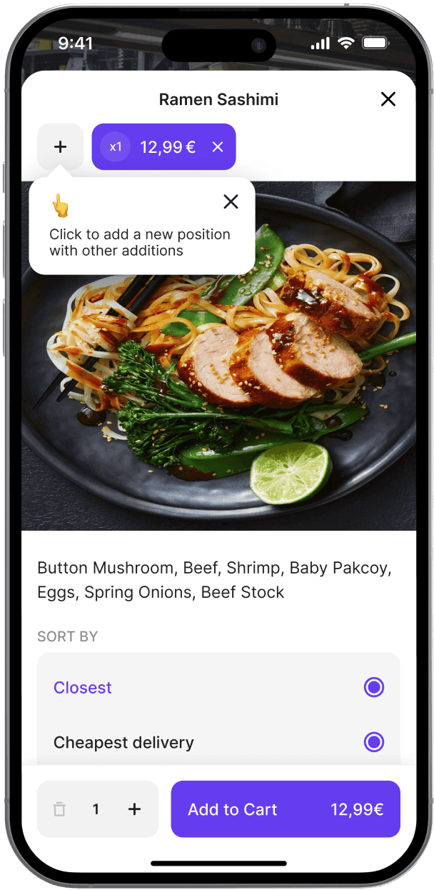 App screen